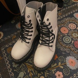 White Jadon Dr Martens